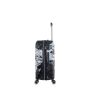 Valise cabine rigide 381 Extensible 55 cm Map Noir/blanc