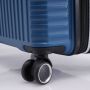 Lot de 3 valises rigides 329 Extensibles 55, 66 et 76 cm Bleu foncé