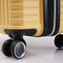 Lot de 3 valises rigides 329 Extensibles 55, 66 et 76 cm Jaune