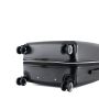 Lot de 3 valises rigides 377 Extensibles 55, 66 et 76 cm Noir