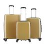 Lot de 3 valises rigides 377 Extensibles 55, 66 et 76 cm Moutarde