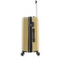 Lot de 3 valises rigides 377 Extensibles 55, 66 et 76 cm Moutarde