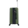 Lot de 3 valises rigides 377 Extensibles 55, 66 et 76 cm Vert