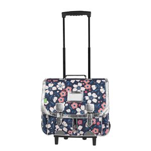 Cartable scolaire à roulettes Trolley 41 cm Floriane Cartable scolaire à roulettes Trolley 41 cm Floriane