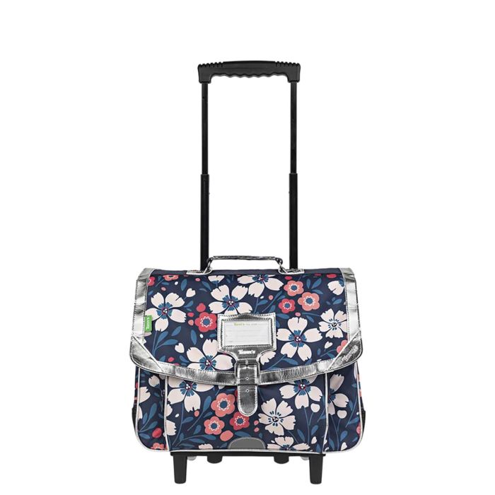Cartable scolaire à roulettes Trolley 38 cm Floriane