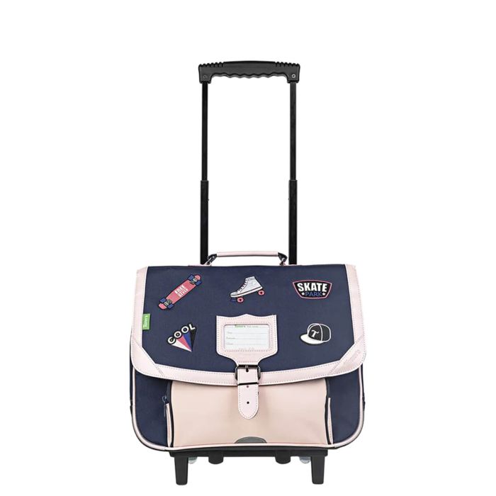 Cartable scolaire à roulettes Trolley 38 cm Lily