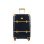 Valise rigide Bellagio 70.5 cm Bleu/Tabac