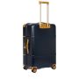 Valise rigide Bellagio 70.5 cm Bleu/Tabac