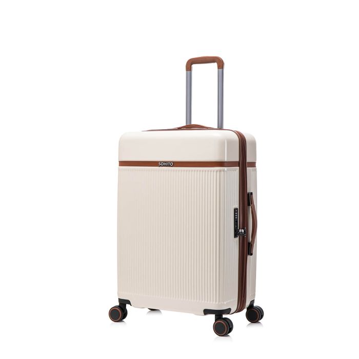 Valise rigide Neko Extensible 68 cm Blanc