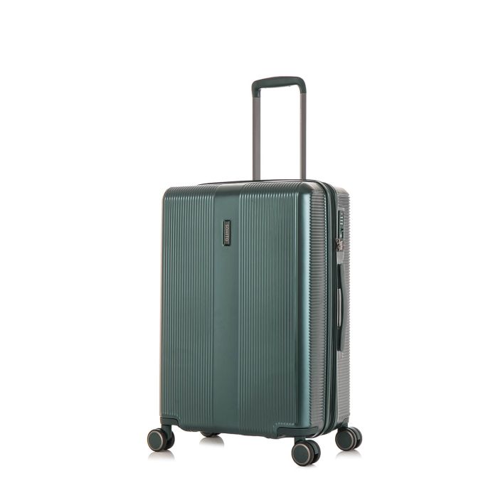 Valise rigide Tori Extensible 65 cm Vert foncé