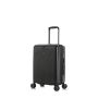 Lot de 3 valises rigides Tori Extensibles 77, 65 et 54 cm Noir
