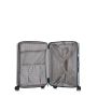 Lot de 3 valises rigides Tori Extensibles 77, 65 et 54 cm Noir
