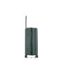 Lot de 3 valises rigides Tori Extensibles 77, 65 et 54 cm Vert foncé