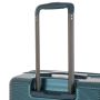 Lot de 3 valises rigides Tori Extensibles 77, 65 et 54 cm Vert foncé