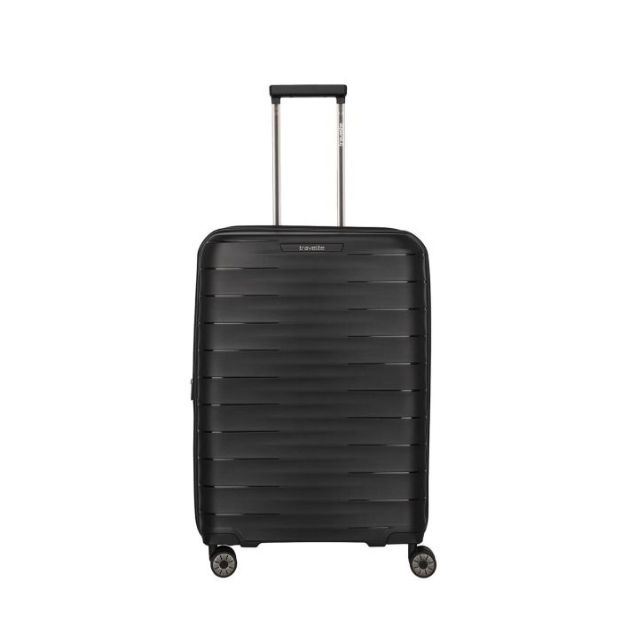 Valise rigide Mooby extensible 66 cm Noir