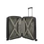 Valise rigide Mooby extensible 66 cm Noir