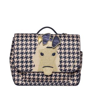 Cartable It Bag Midi 38cm Houdstooth Horse Cartable It Bag Midi 38cm Houdstooth Horse