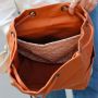 Sac à dos ordinateur 15 pouces Eliot Sienne