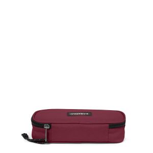 Trousse scolaire Oval Single 22 cm Bushy Burgundy