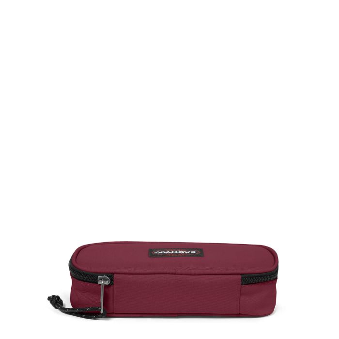 Trousse scolaire Oval Single 22 cm Bushy Burgundy