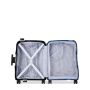 Valise cabine rigide slim Moncey 55 cm Noir