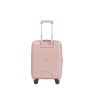 Valise cabine rigide extensible Haree 55 cm Pearly pink
