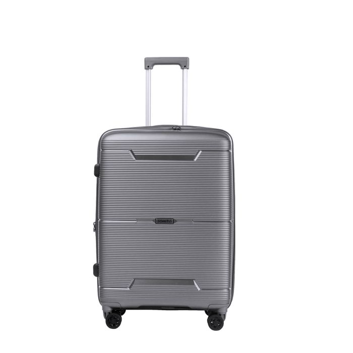 Valise rigide extensible Haree 67 cm Pearly grey