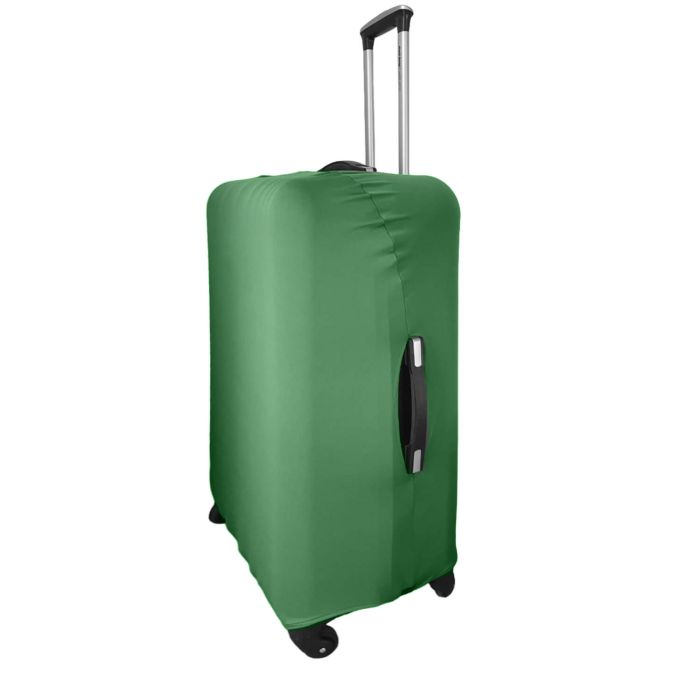 Highdi Housse Valise et Housse de Valise Elastique, 3D Œillet Housse Protection Valise Réutilisable Lavable, Housse de Bagage Portable aux Bagages S-XL (Blanc,S (18-20 Pouces