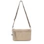 Sac bandoulière Emma 24 cm Creased Safary Beige