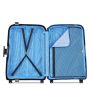 Valise rigide Moncey 76 cm Noir