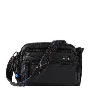 Sac bandoulière Emily 24 cm Creased Black Sac bandoulière Emily 24 cm Creased Black