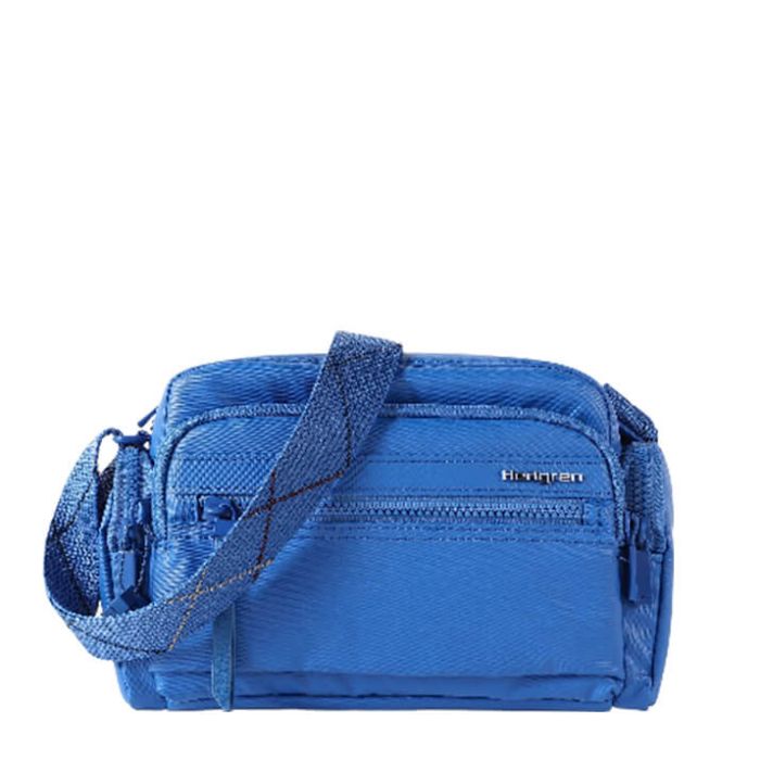 Sac bandoulière Emily 24 cm Creased Strong Blue
