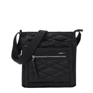 Sac bandoulière Orva 25,5 cm New Quilt Black