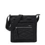 Sac bandoulière Orva 25,5 cm New Quilt Black