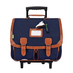 Cartable scolaire à roulettes Les Signatures Trolley 41 cm Camille