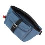 Sac banane Great American Map 30 cm Denim Blue
