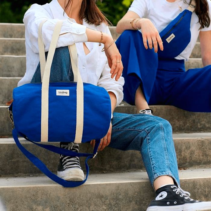 Sac polochon Mini Simon 35 cm Bleu Electrique