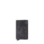 Porte-cartes Slimwallet Vintage anti-RFID 10.2 cm Grey/Black
