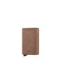Porte-cartes Slimwallet Vintage anti-RFID 10.2 cm Taupe
