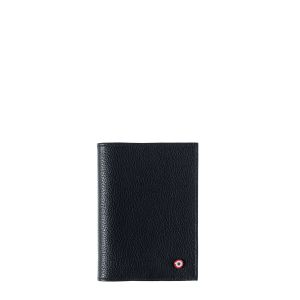 Porte-passeport Louis en cuir grainé Lune Bleue