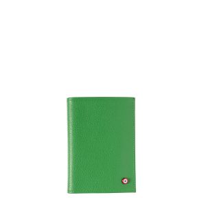 Grand Portefeuille Albert en cuir grainé Pré Vert
