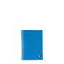Grand Portefeuille Albert en cuir grainé Ciel Bleu