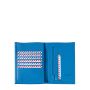 Grand Portefeuille Albert en cuir grainé Ciel Bleu
