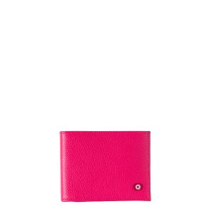 Portefeuille Italien Arthur 2.0 en cuir grainé Vie en Rose