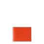 Portefeuille Italien Arthur 2.0 en cuir grainé Corail Bohème