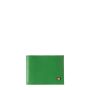 Portefeuille Italien Arthur 2.0 en cuir grainé Pré Vert