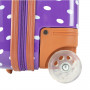 Valise cabine rigide Kids 2 roues 48 cm Violet