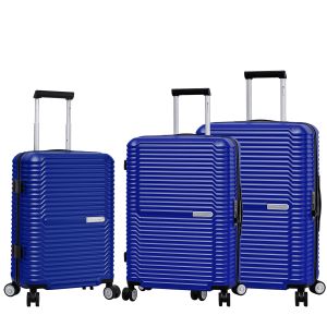 Lot de 3 valises rigides 20603 55, 66 et 76 cm Navy Lot de 3 valises rigides 20603 55, 66 et 76 cm Navy
