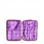 Valise cabine rigide Kids 2 roues 48 cm Violet
