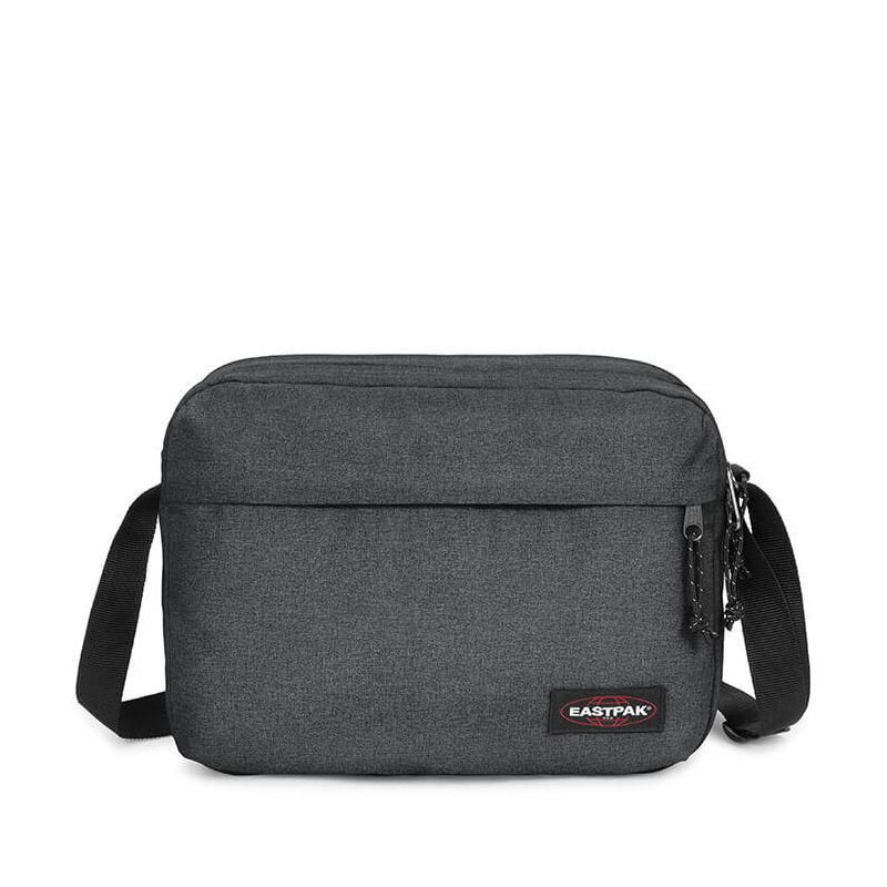 Sac bandouliere Eastpak ordinateur 16 pouces Crosser 38 cm Black Denim Noir